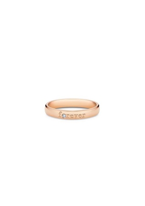 De Beers Forever Band In Rose Gold