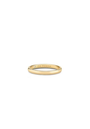 De Beers Db Classic Band In Yellow Gold