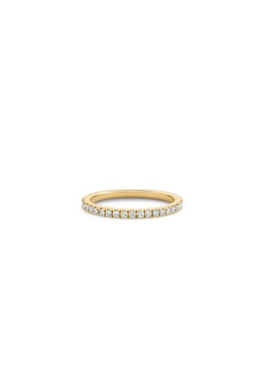 De Beers Db Classic Half Eternity Band In Yellow Gold