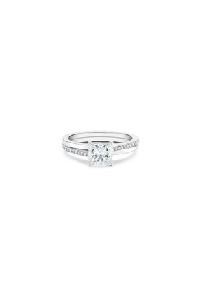 De Beers The Promise Princess-cut Diamond Ring In Platinum