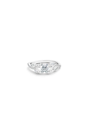 De Beers Adonis Rose Cushion-cut Diamond Ring In Platinum