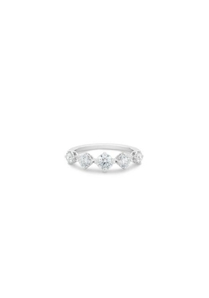 De Beers Arpeggia One Row Ring In White Gold
