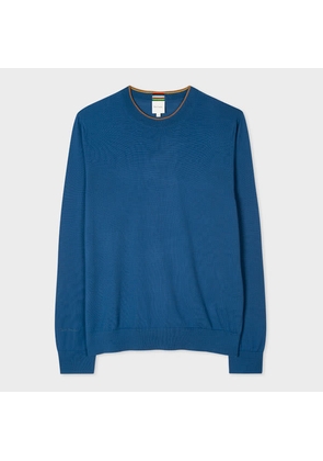 Paul Smith Deep Blue Merino Wool Sweater
