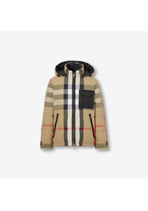 Burberry Reversible Check Puffer Jacket