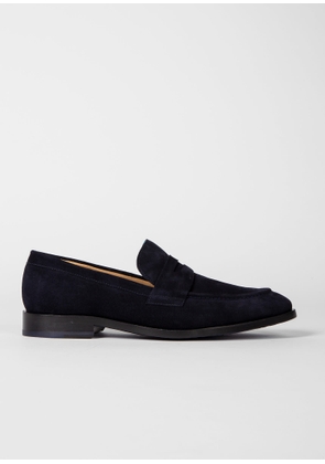 PS Paul Smith Dark Navy Suede 'Rossi' Loafers