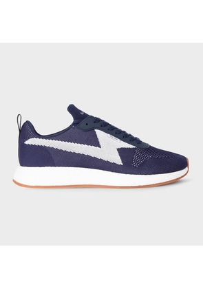 PS Paul Smith Men's Navy Knitted 'Zeus' Trainers