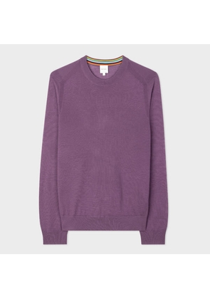Paul Smith Purple Merino Wool Sweater