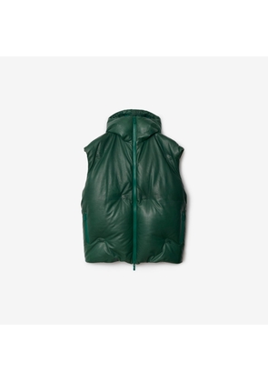 Burberry Leather Padded Gilet