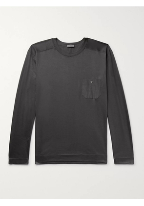 Zimmerli - Cotton and Modal-Blend Pyjama T-Shirt - Men - Gray - S