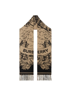 Burberry Cashmere Reversible Scarf
