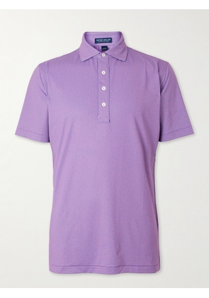 Peter Millar - Signature Printed Stretch-Jersey Golf Polo Shirt - Men - Purple - S