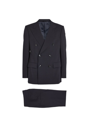 Giorgio Armani Wool Double-Breasted Two-Piece Suit