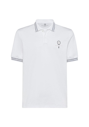Brunello Cucinelli Cotton Tennis Polo Shirt