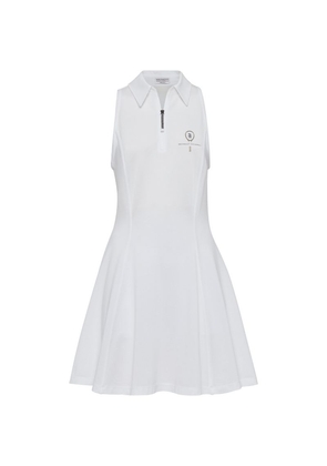 Brunello Cucinelli Stretch-Cotton Piqué Tennis Dress