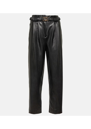 Veronica Beard Coolidge faux leather pants
