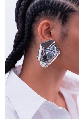 Brandon Maxwell - Knot Earrings - Silver - OS - Moda Operandi - Gifts For Her