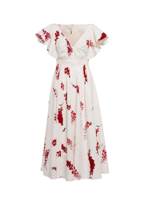 Giambattista Valli Floral cotton midi dress