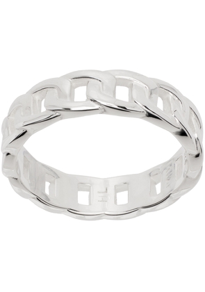 Hatton Labs Silver Mini Curb Chain Ring