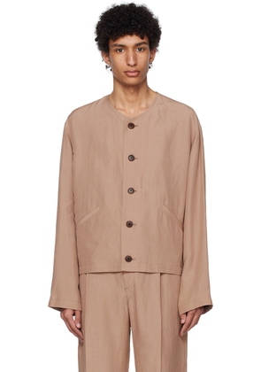 LEMAIRE Brown Relaxed Jacket