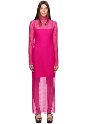 Givenchy Pink 4G Maxi Dress
