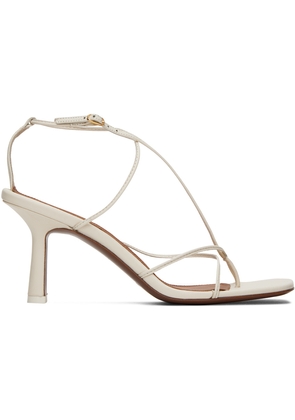 NEOUS Off-White Alphard Heeled Sandals