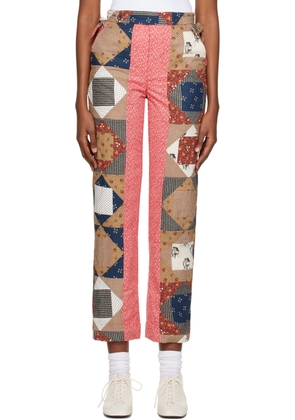Bode Multicolor 'This And That' Trousers