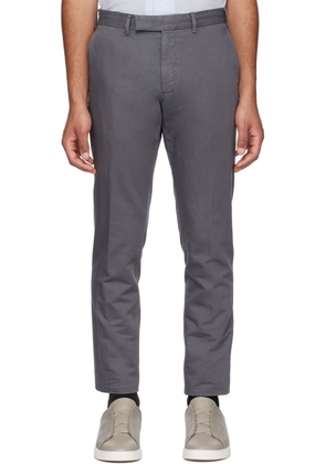 ZEGNA Gray Summer Trousers