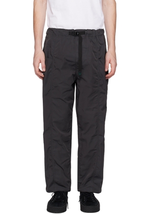 South2 West8 Gray Belted Track Pants