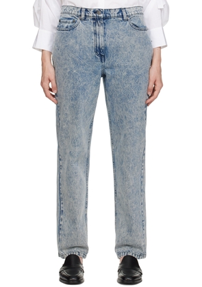 3.1 Phillip Lim Blue Overdyed Jeans