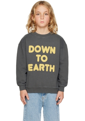 maed for mini Kids Gray 'Down To Earth' Sweatshirt