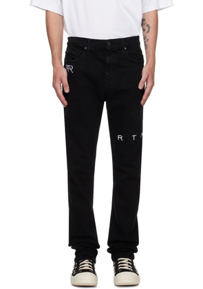 RTA Black Slim Fit Jeans