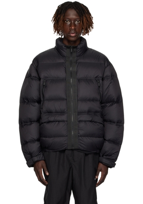 C2H4 Black Quilted Down Jacket