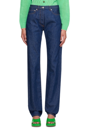 MSGM Blue Tailored Jeans