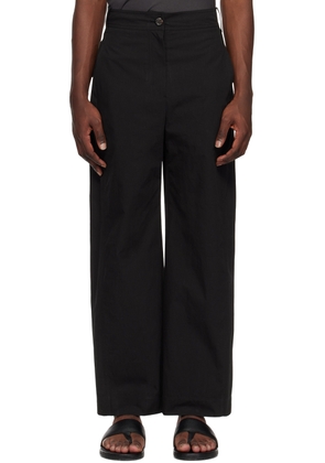 LOW CLASSIC SSENSE Exclusive Black Trousers