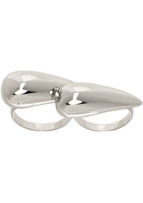 Givenchy Silver G Tears Ring