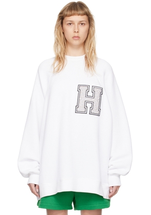 HALFBOY White Patch Sweatshirt