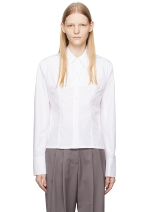 LOW CLASSIC White Paneled Shirt