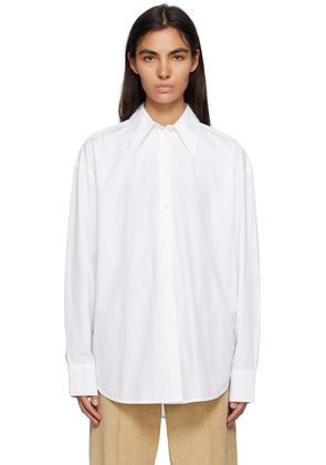 Teurn Studios SSENSE Exclusive White Viola Shirt