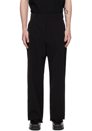 We11done Black Formal Trousers