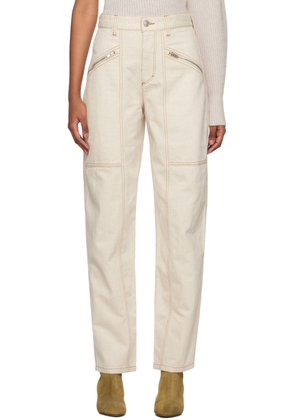 Isabel Marant Off-White Fanny Jeans