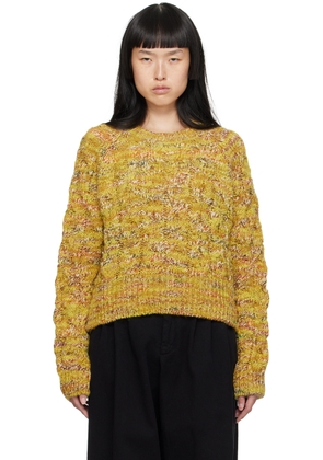 YMC Yellow Pez Sweater