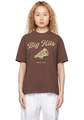 Palmes Brown 'Big Hits' T-Shirt