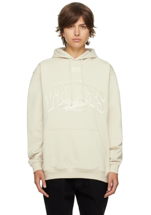 VTMNTS Off-White College Hoodie