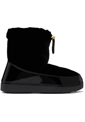 Giuseppe Zanotti SSENSE Exclusive Black Quilted Boots