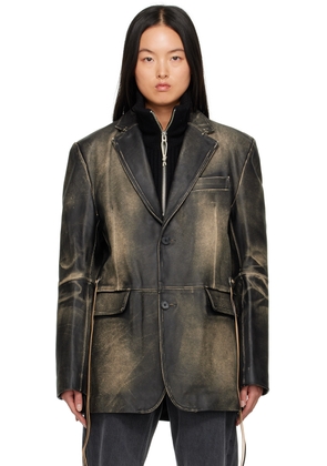 EYTYS Black Cameron Leather Jacket