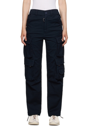 Martine Rose Navy Cargo Trousers