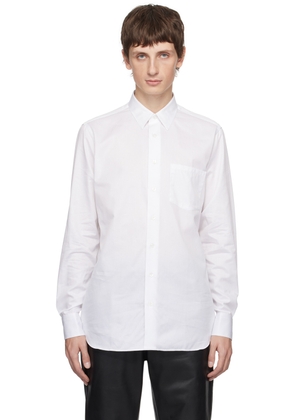 Lardini White Spread Collar Shirt
