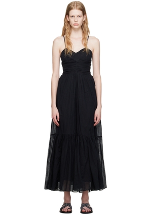 Isabel Marant Etoile Black Giana Maxi Dress