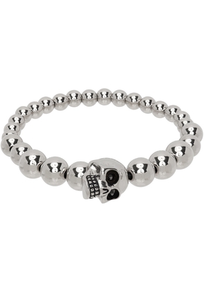 Alexander McQueen Silver Skull Bracelet
