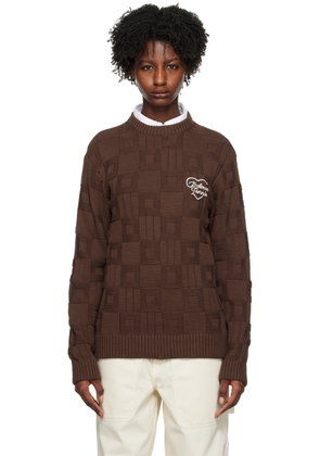 Palmes Brown Love Sweater